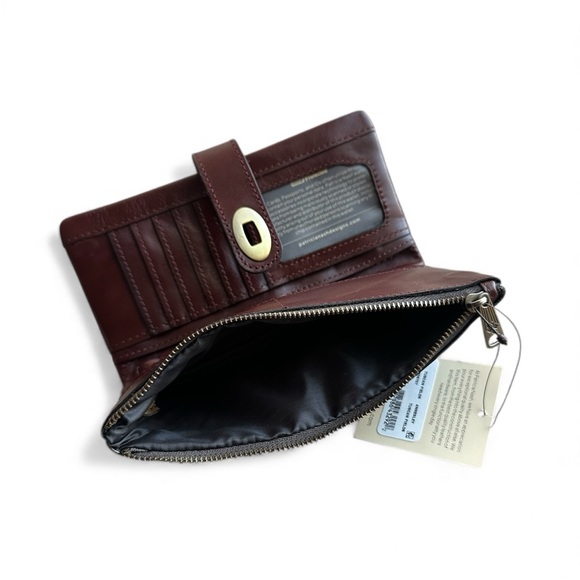 Patricia Nash Leather Annesley Wristlet Wallet - Picture 7 of 8